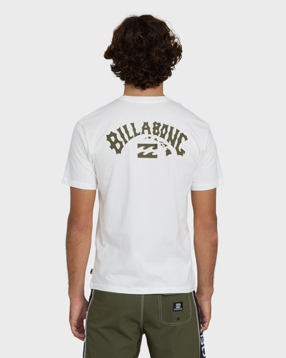 Arch Hi Regular Short Sleeve T-Shirt - Off White