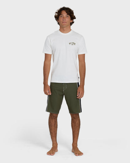 Arch Hi Regular Short Sleeve T-Shirt - Off White