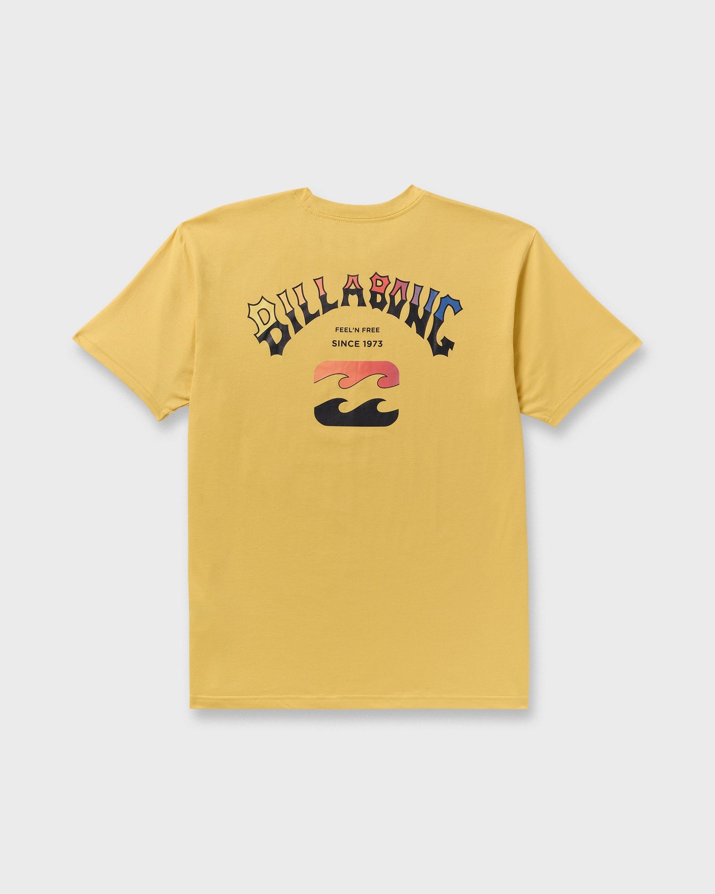 Arch Fade Premium Short Sleeve T-Shirt - Dust Yellow
