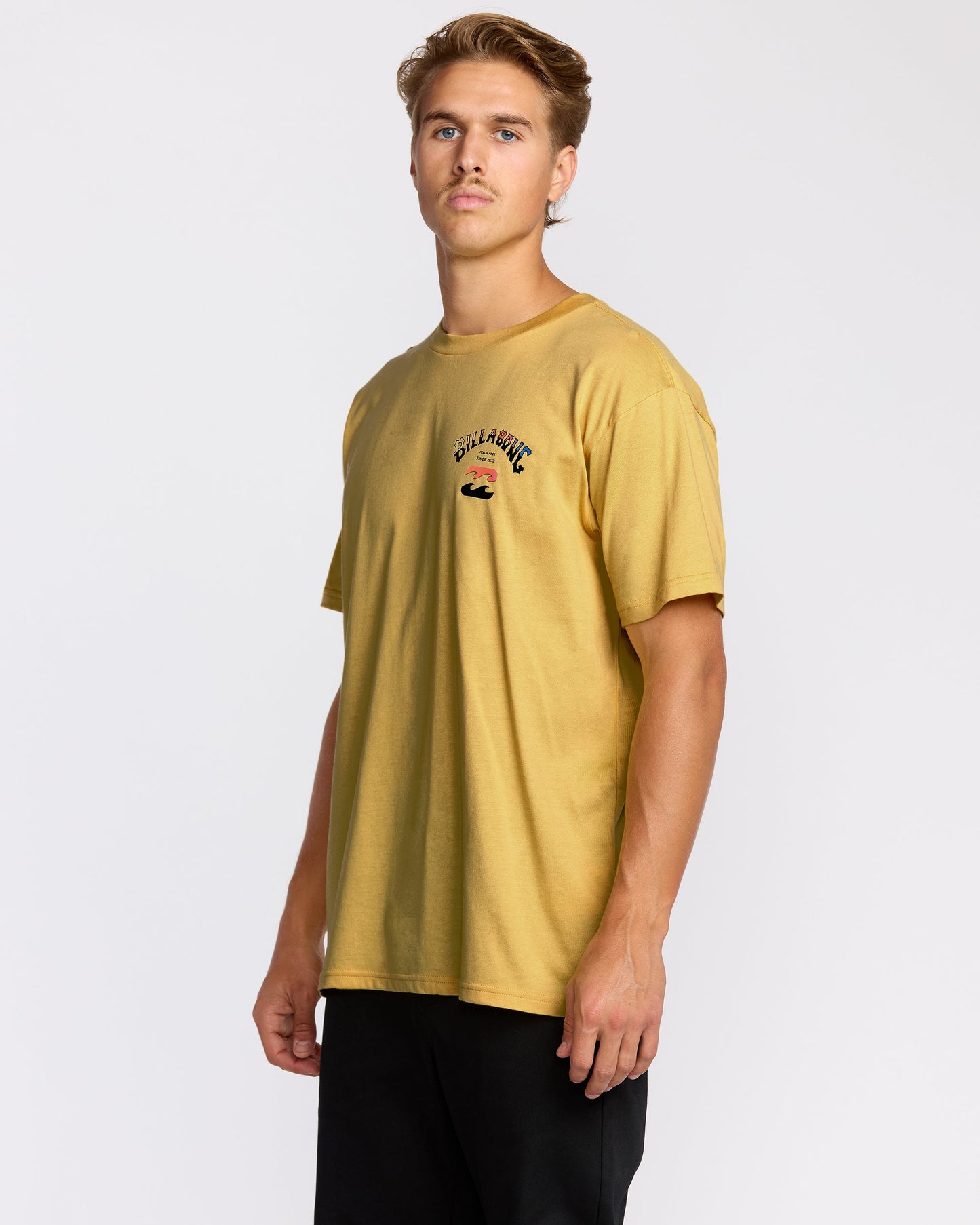 Arch Fade Premium Short Sleeve T-Shirt - Dust Yellow