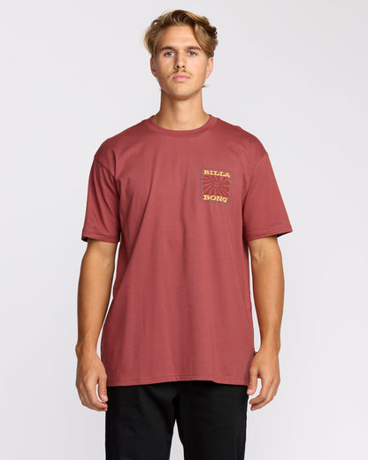 Sunrays Premium Short Sleeve T-Shirt - Red Clay