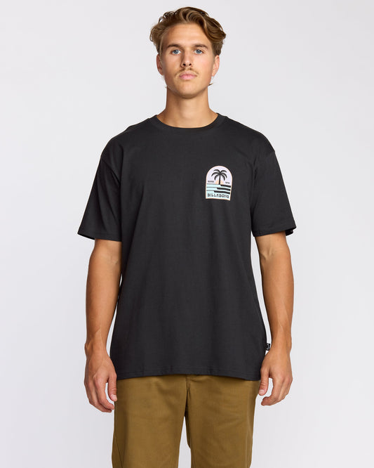 Portal Premium Short Sleeve T-Shirt - Washed Black