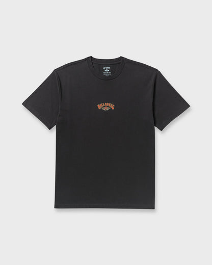 Rose Arch Regular Short Sleeve T-Shirt - Washed Black