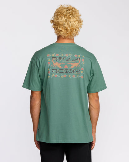 Sharp Regular Short Sleeve T-Shirt - Sage Green