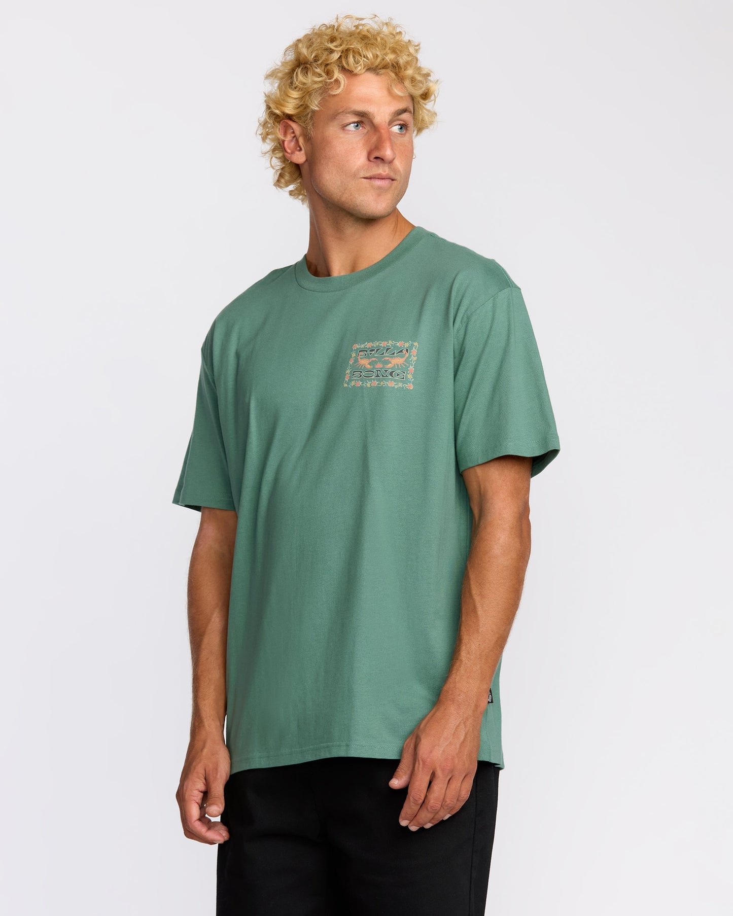 Sharp Regular Short Sleeve T-Shirt - Sage Green