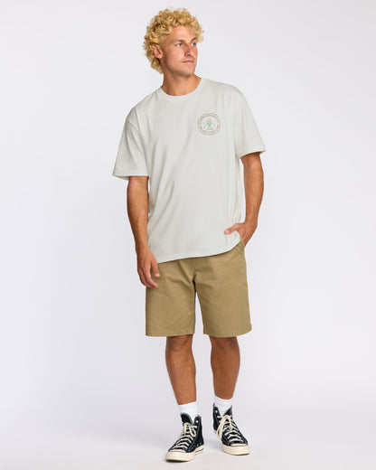 Desert Flower Regular Short Sleeve T-Shirt - Off White