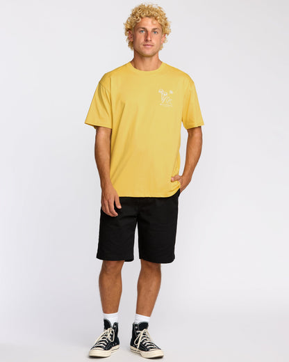 So Far Regular Short Sleeve T-Shirt - Dust Yellow