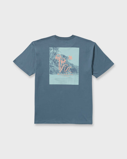 So Far Regular Short Sleeve T-Shirt - Steel Blue