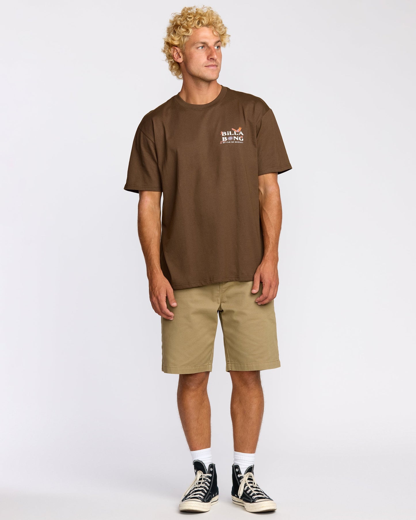 Land To Sea Regular Short Sleeve T-Shirt - Rustic Brown