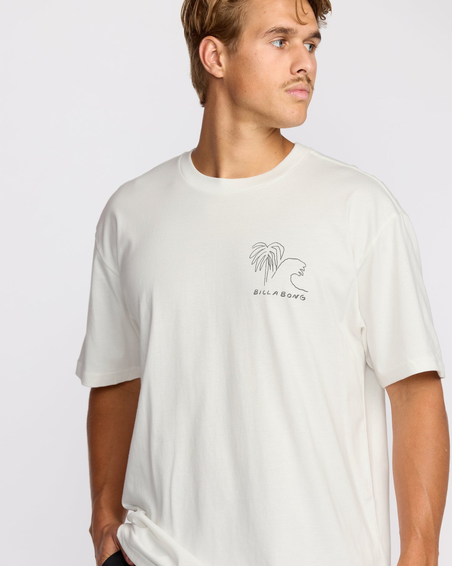 Scenes Regular Short Sleeve T-Shirt - Off White