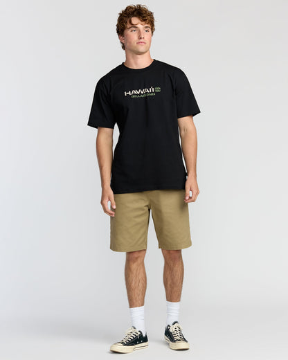 Bracket Hi Regular Short Sleeve T-Shirt - Black