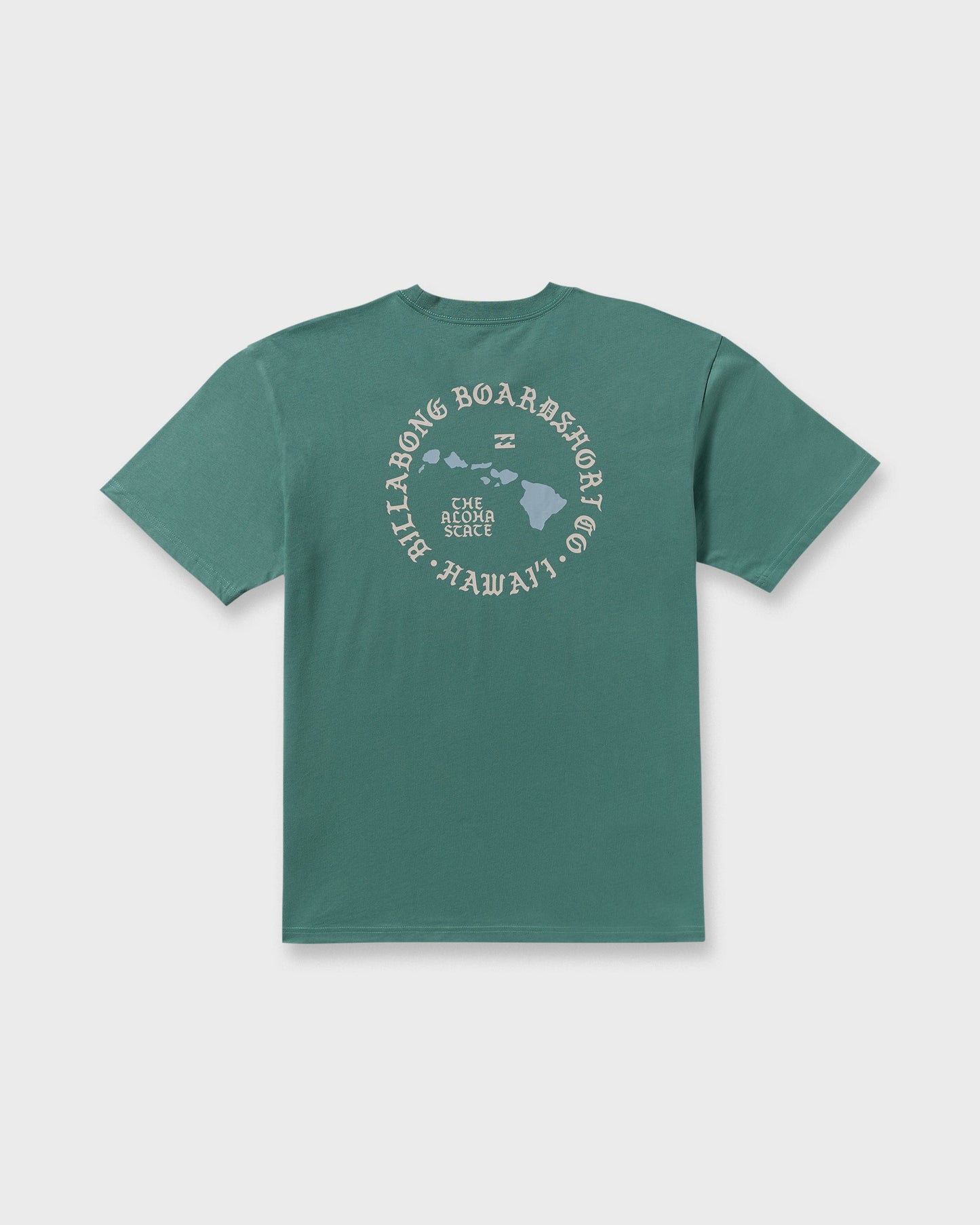 Aloha Island Hi Regular Short Sleeve T-Shirt - Sage Green