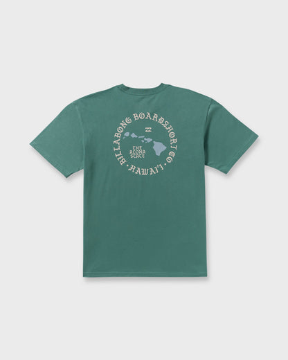 Aloha Island Hi Regular Short Sleeve T-Shirt - Sage Green