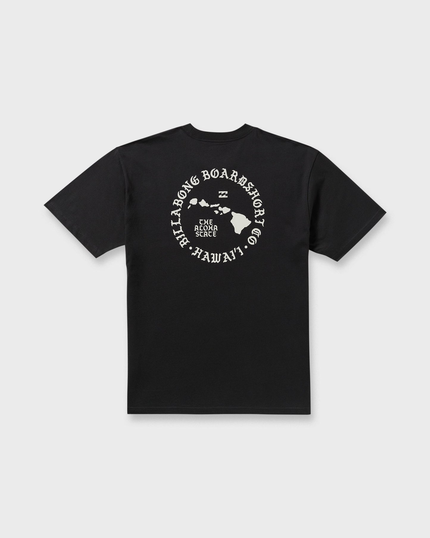 Aloha Island Hi Regular Short Sleeve T-Shirt - Washed Black