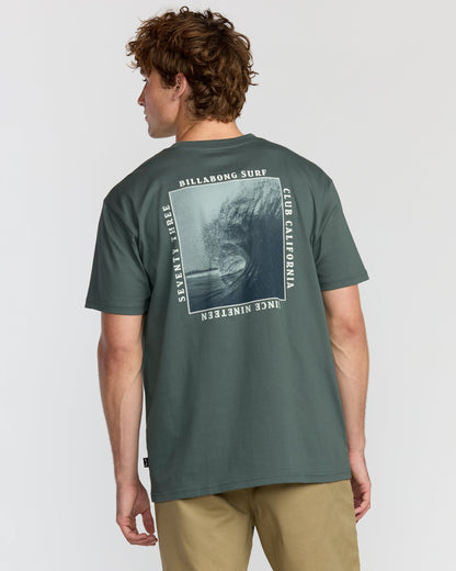 Wave Ca Premium Short Sleeve T-Shirt - Dark Slate