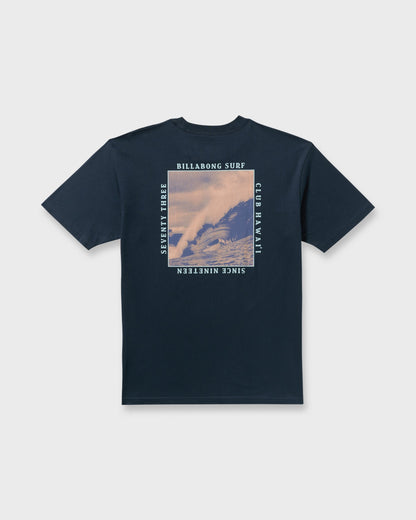 Wave Hi Premium Short Sleeve T-Shirt - Navy
