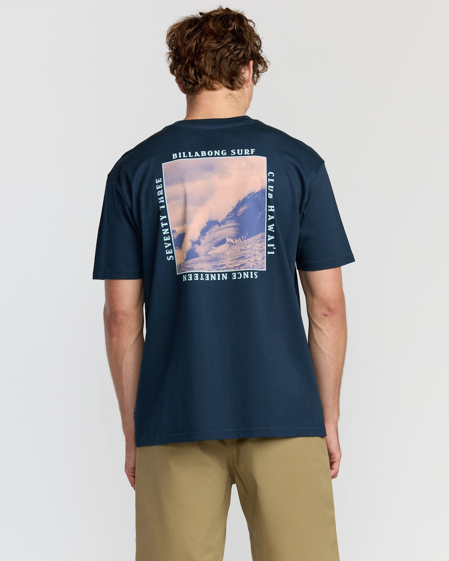 Wave Hi Premium Short Sleeve T-Shirt - Navy