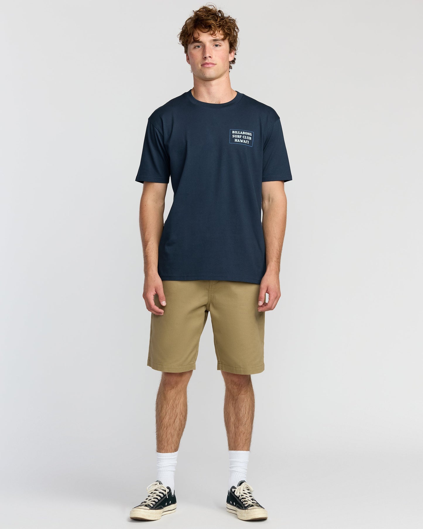 Wave Hi Premium Short Sleeve T-Shirt - Navy