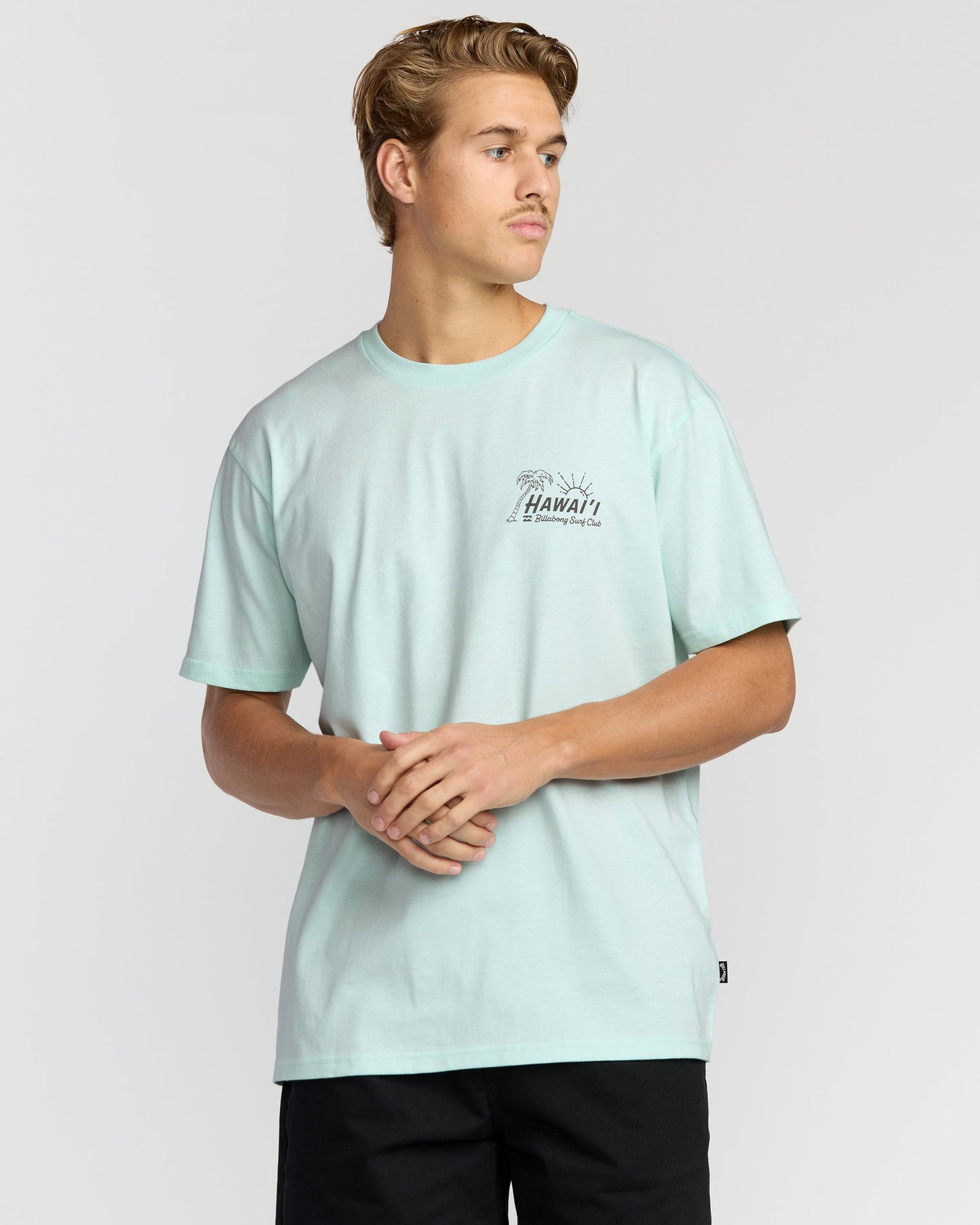Lounge Hi Premium Short Sleeve T-Shirt - Sea Glass