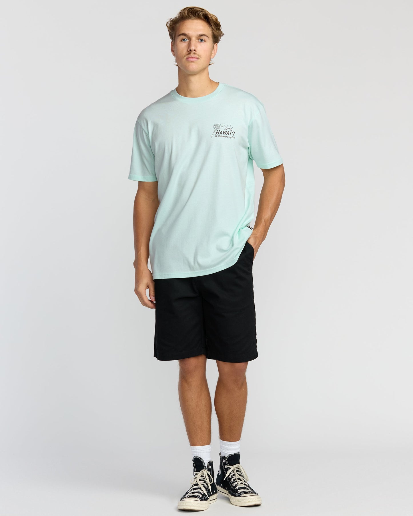 Lounge Hi Premium Short Sleeve T-Shirt - Sea Glass