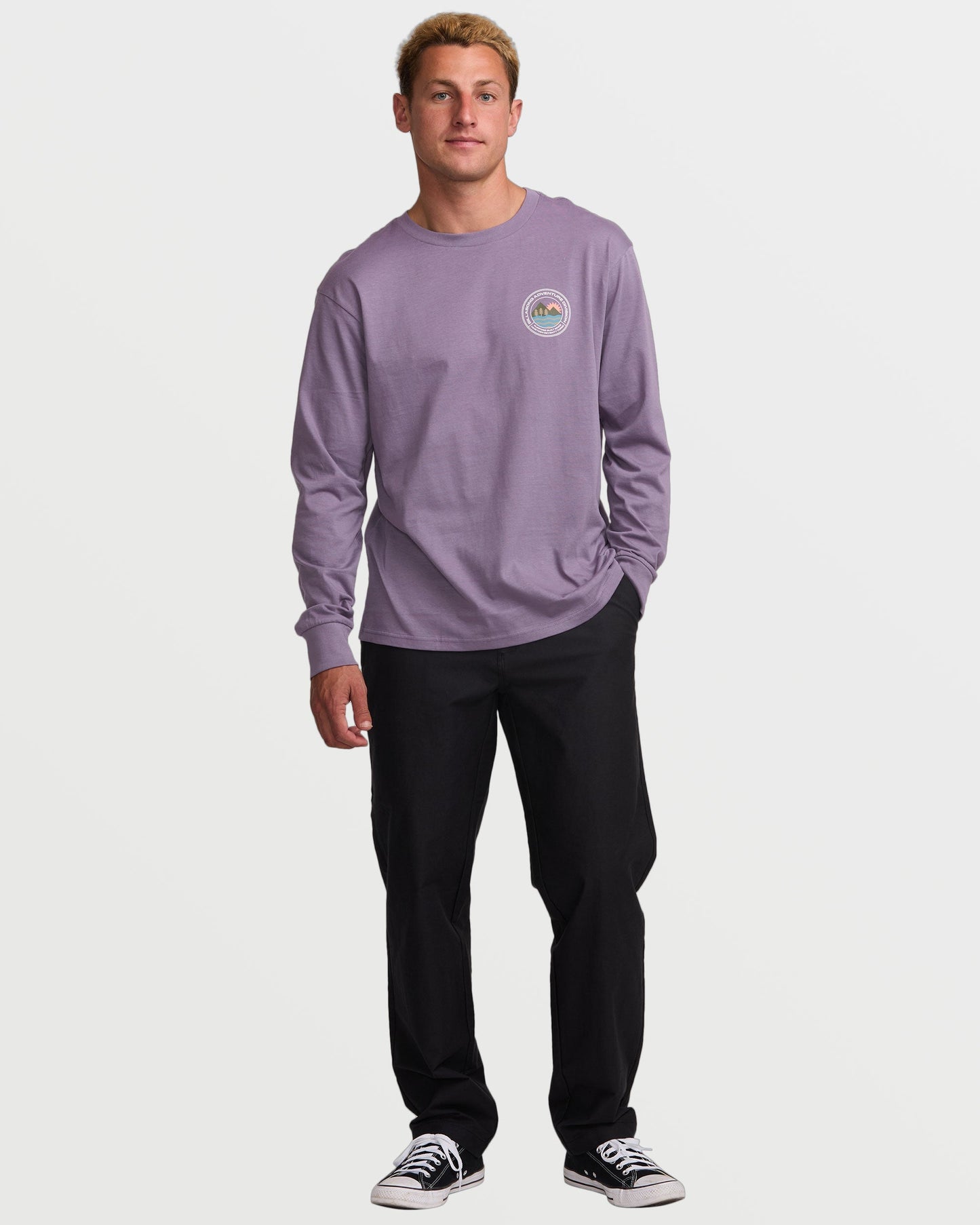 Rockies A/Div Long Sleeve Tee - Lavender