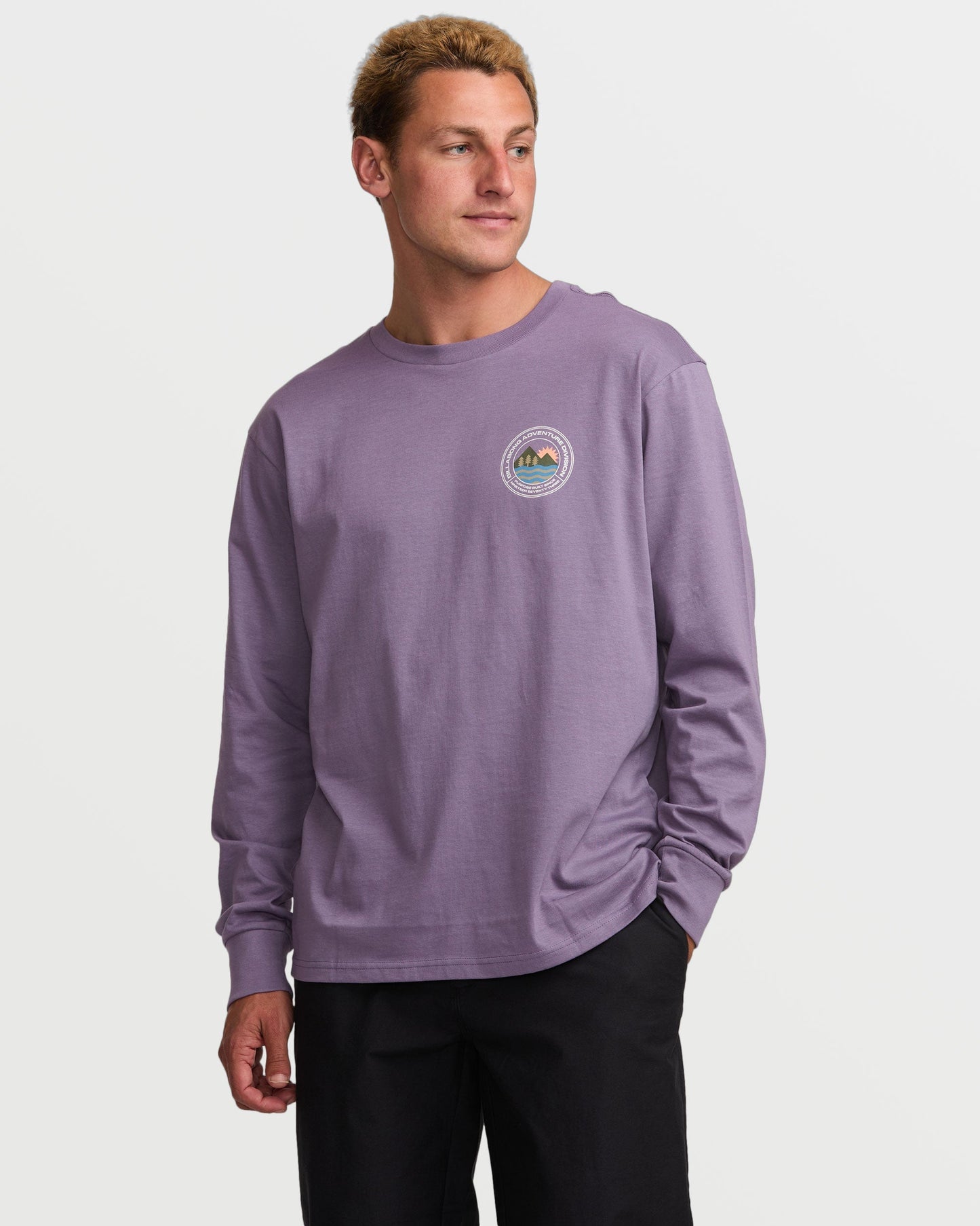 Rockies A/Div Long Sleeve Tee - Lavender