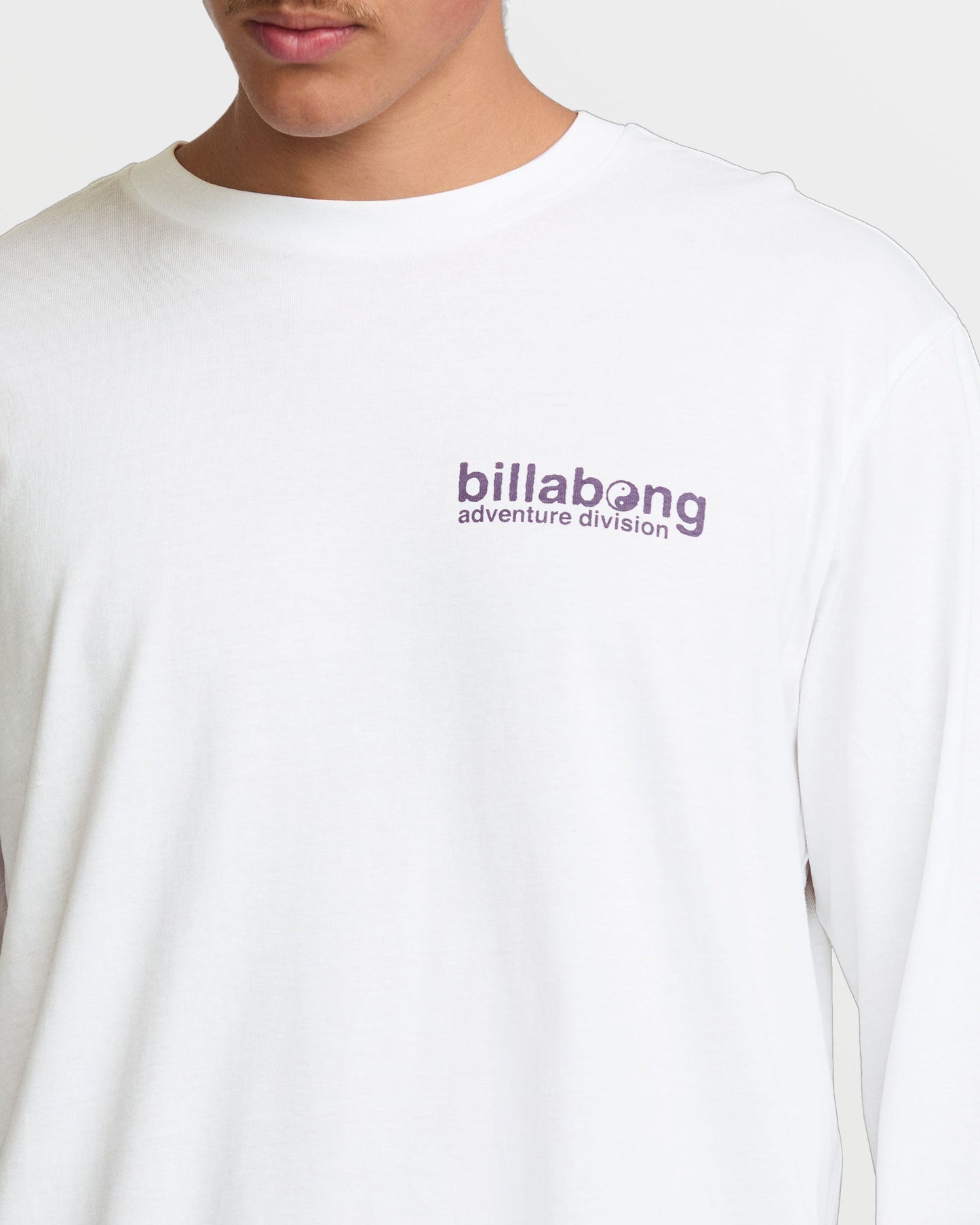 Grow A/Div Long Sleeve Tee - White