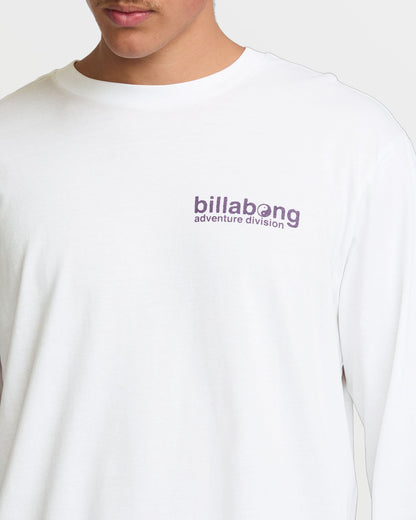 Grow A/Div Long Sleeve Tee - White