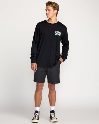 Range A/Div Long Sleeve Tee - Black