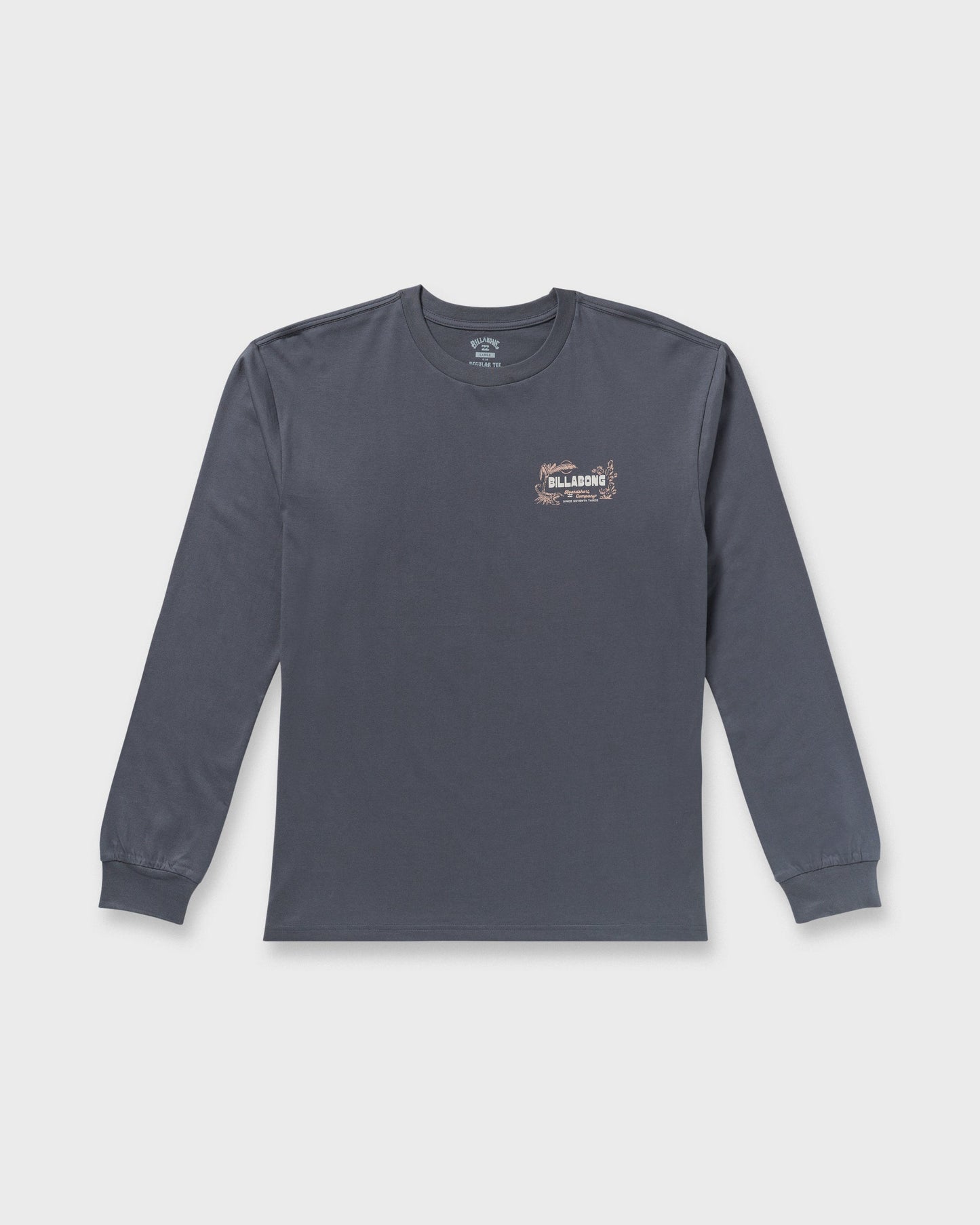 Lounge Regular Long Sleeve T-Shirt - Midnight Blue