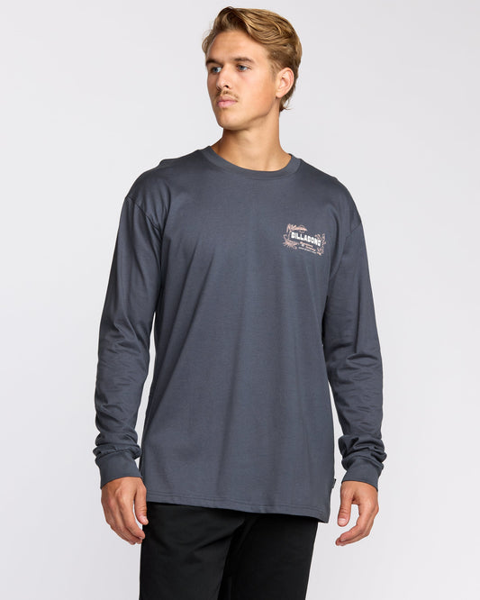 Lounge Regular Long Sleeve T-Shirt - Midnight Blue