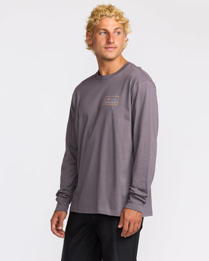 Range A/Div Long Sleeve T-Shirt - Grey Violet