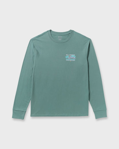 Coastal Range A/Div Long Sleeve T-Shirt - Sea Blue