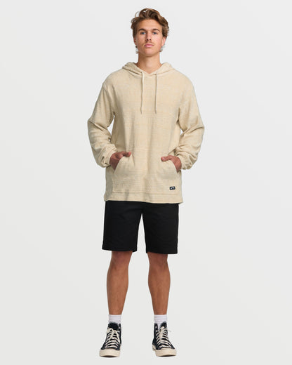 Flecker Jacquard Pullover Sweatshirt - Chino