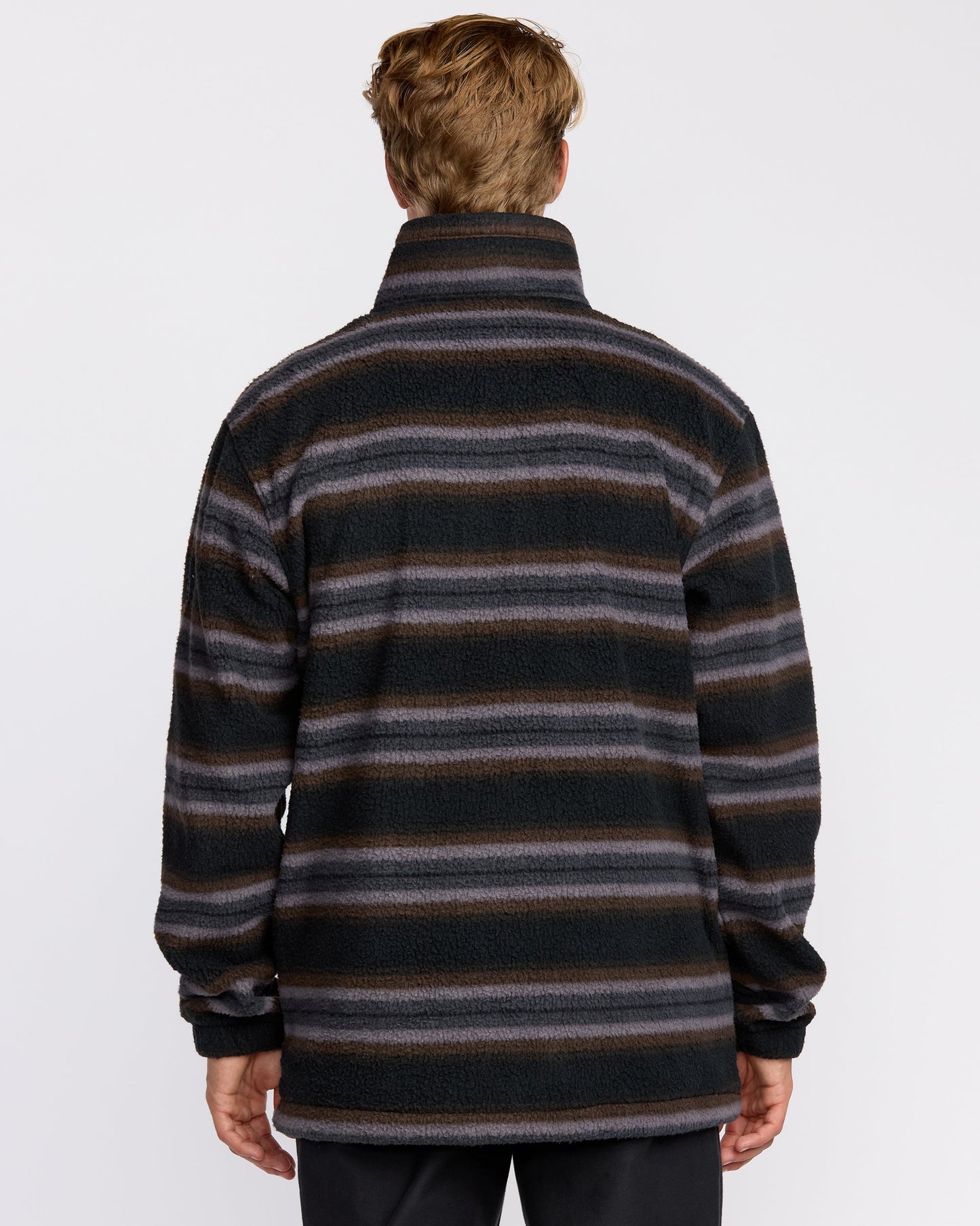 Boundary Mock Sweatshirt - Black