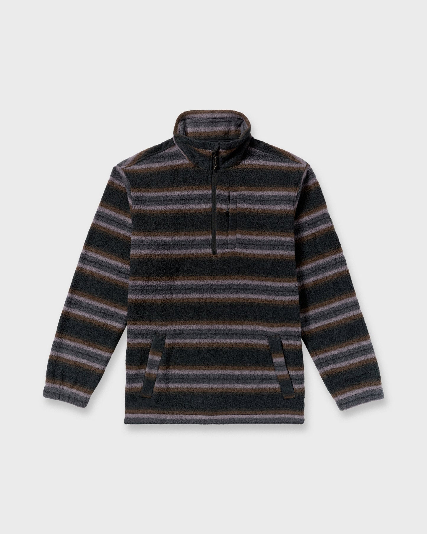 Boundary Mock Sweatshirt - Black