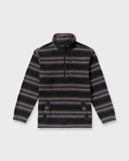 Boundary Mock Sweatshirt - Black
