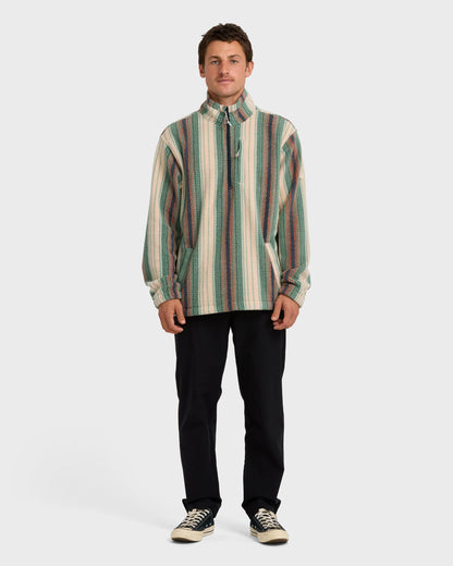 Boundary Mock Sweatshirt - Bone