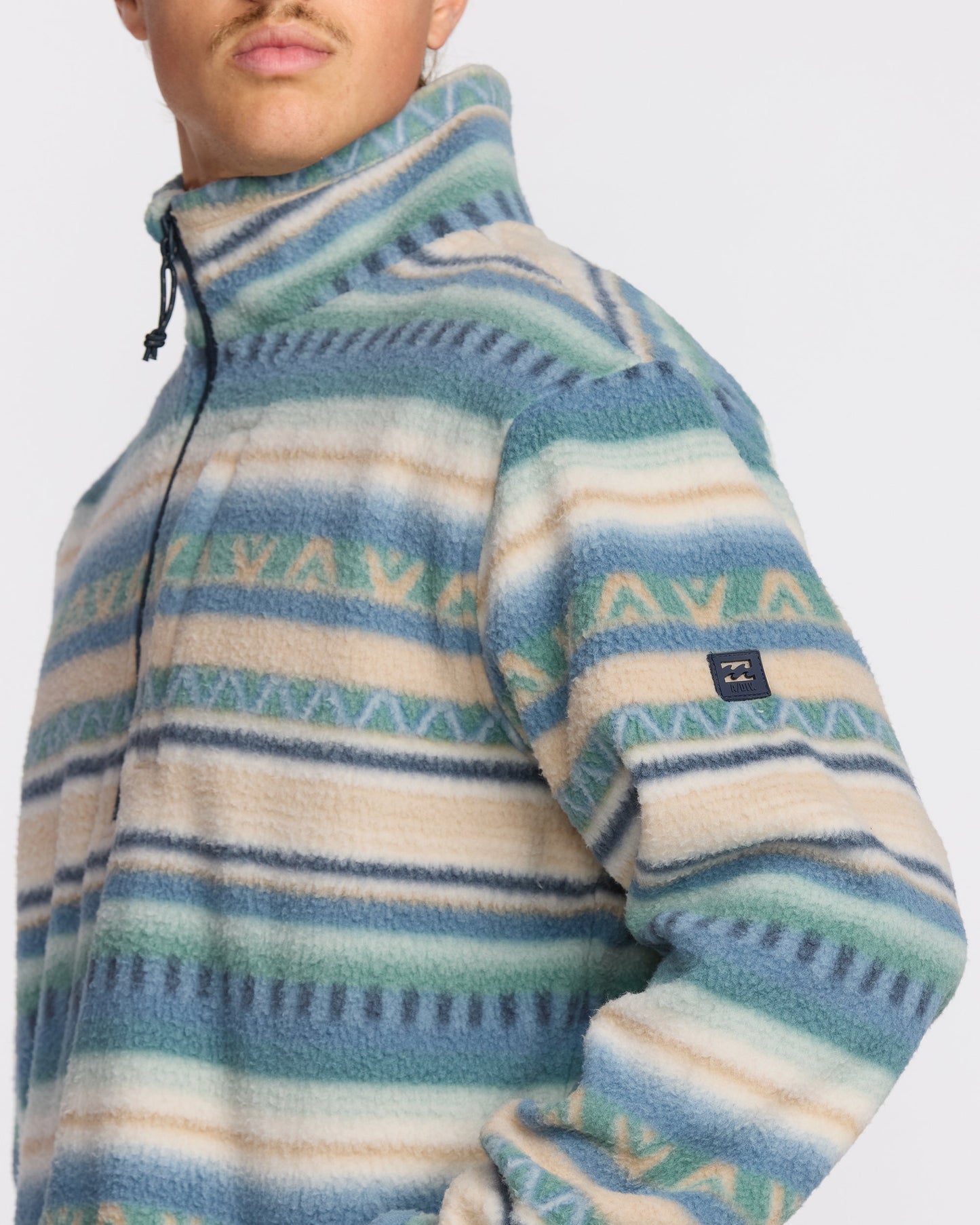 Boundary Mock Sweatshirt - Silver Birch