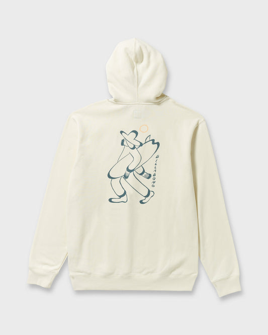 Up The Beach Pullover Sweatshirt - Off White