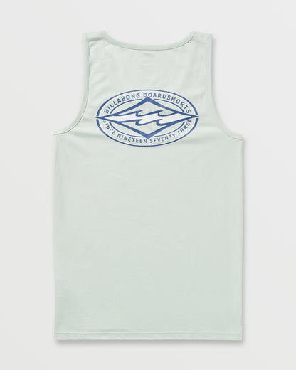 Diamond Vision Premium Tank - Ash Blue