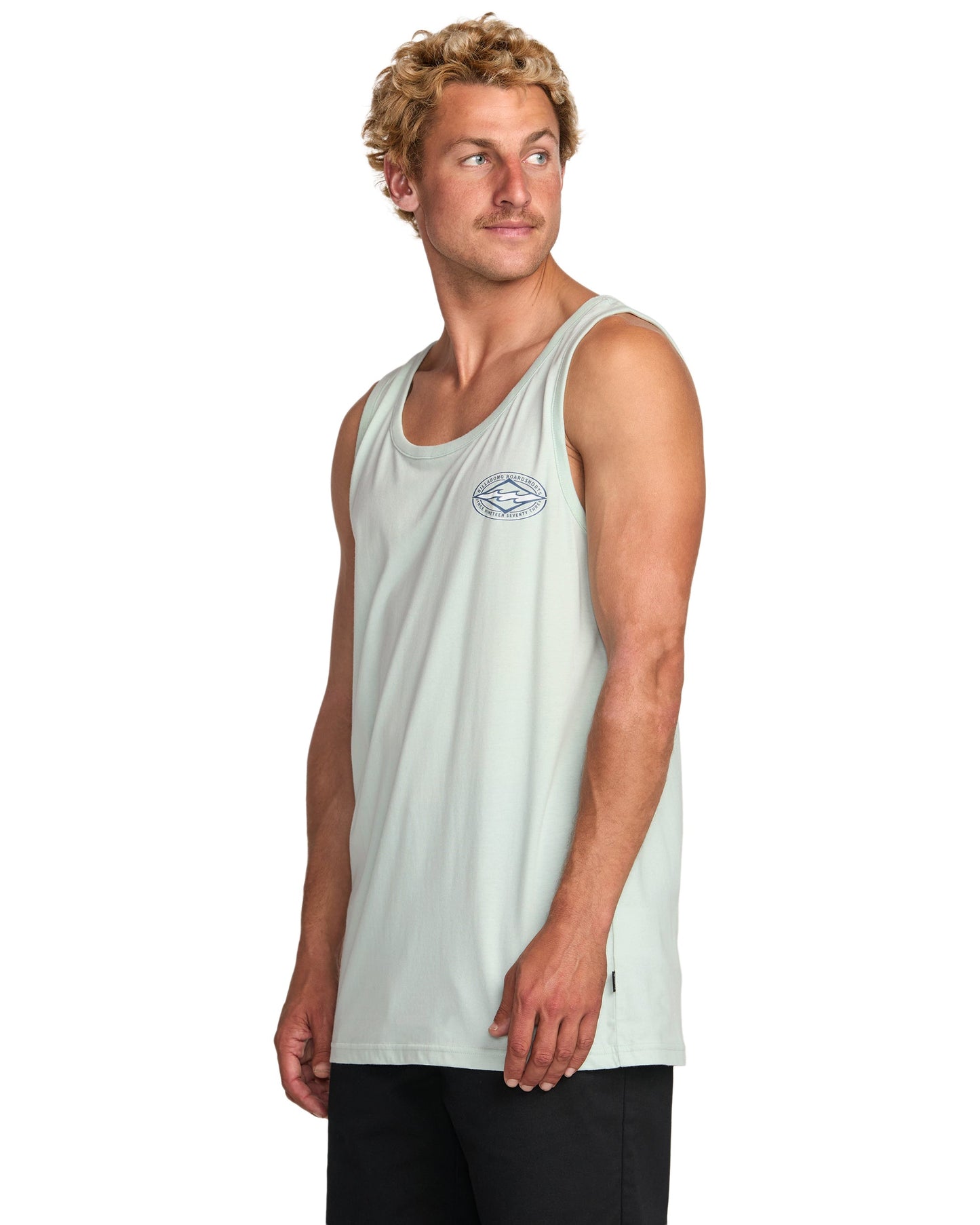 Diamond Vision Premium Tank - Ash Blue