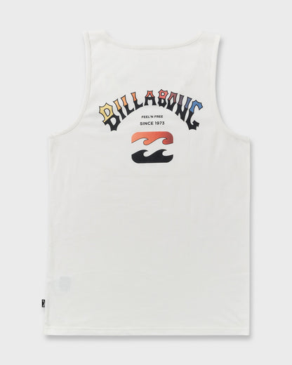 Arch Fade Tank - Off White