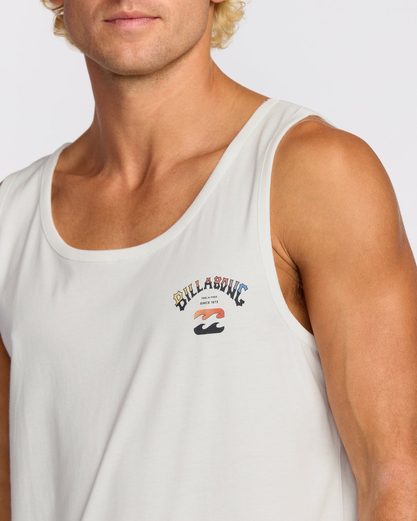 Arch Fade Tank - Off White
