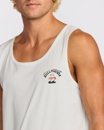 Arch Fade Tank - Off White