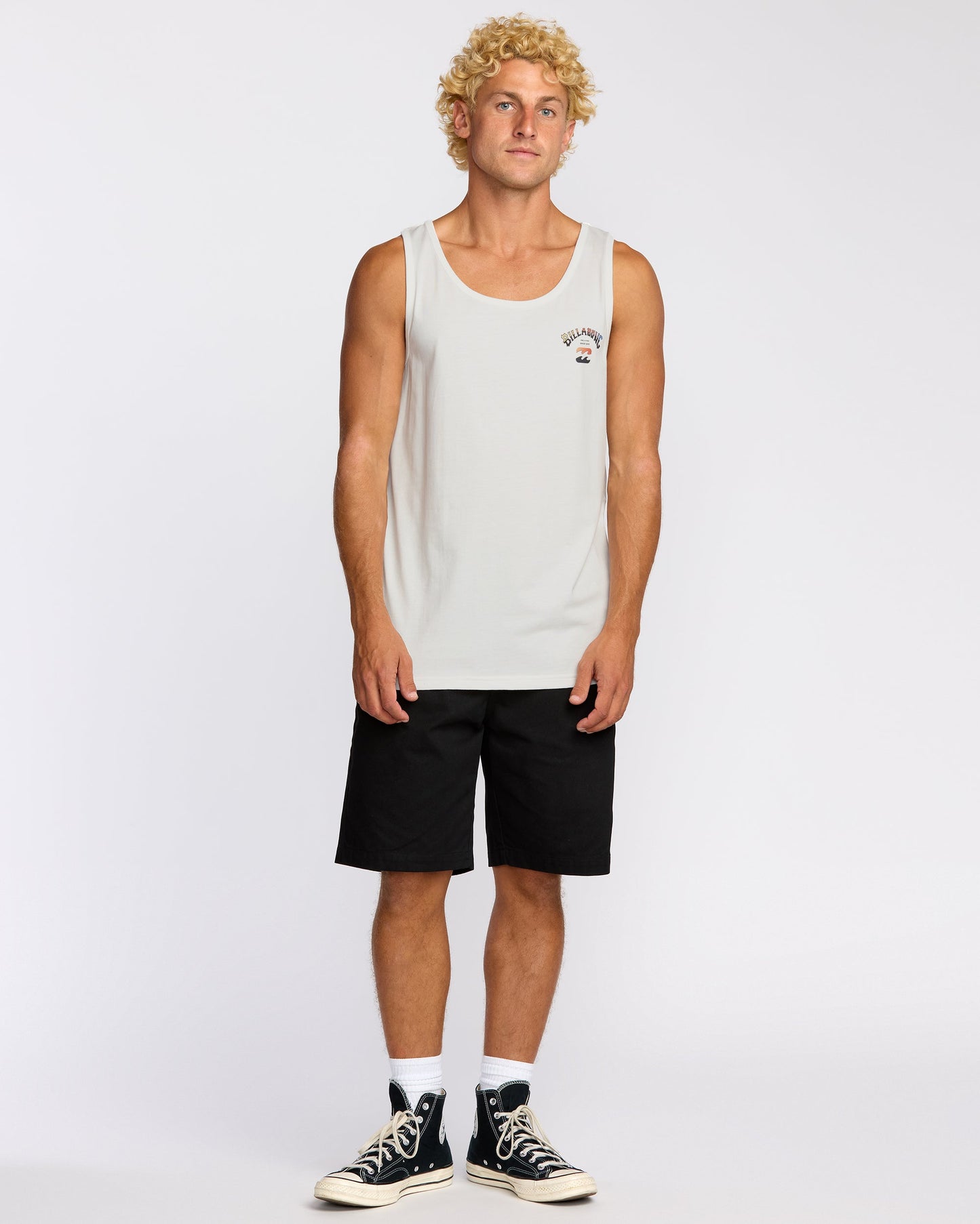 Arch Fade Tank - Off White