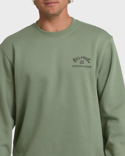 Compass Crew Sweatshirt - Sage