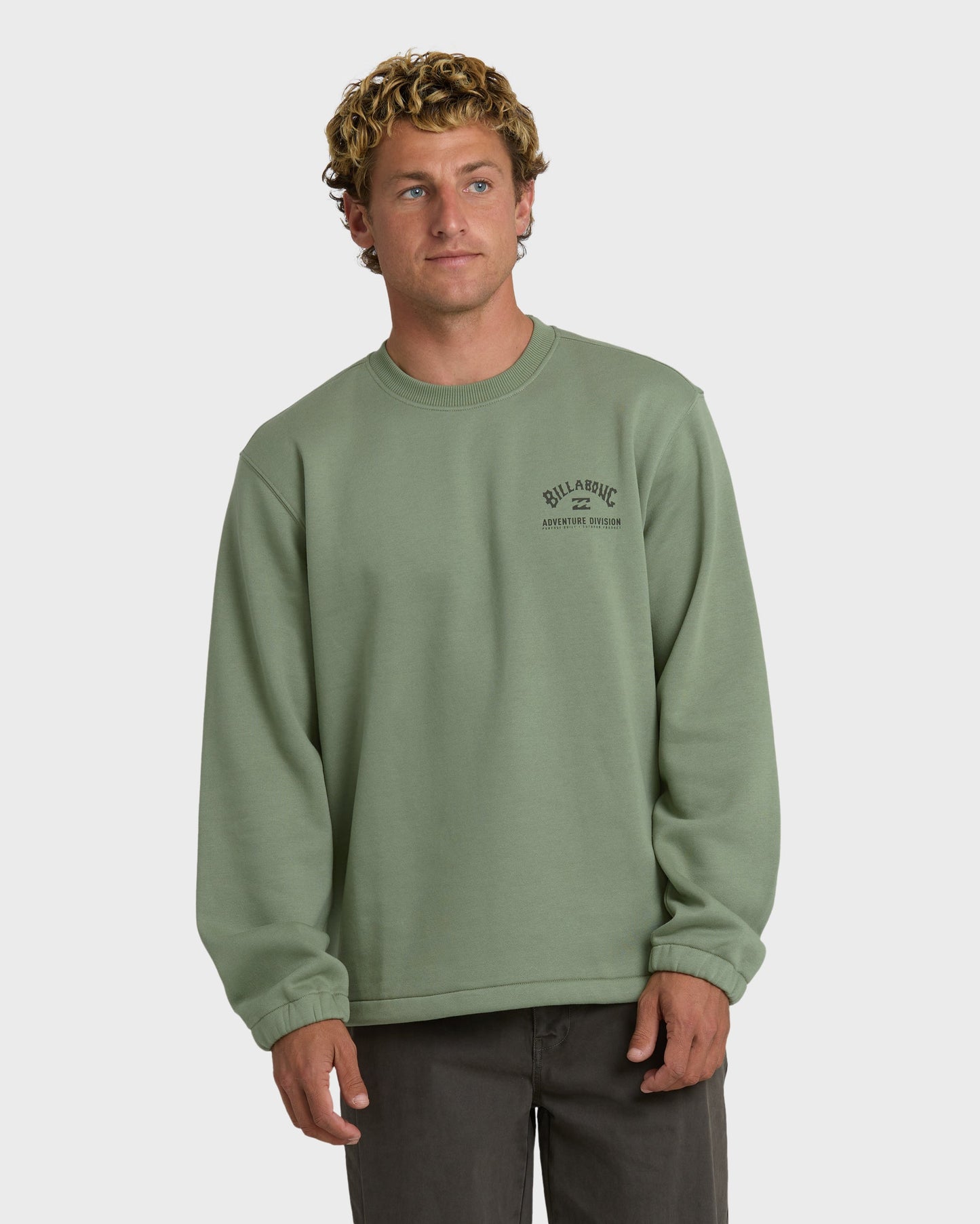 Compass Crew Sweatshirt - Sage