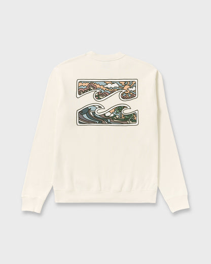 Short Sands Crewneck Sweatshirt - Off White
