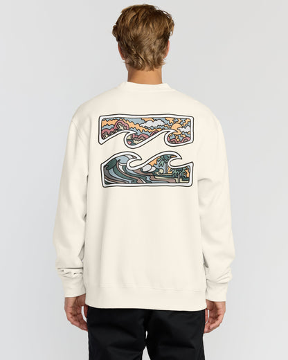 Short Sands Crewneck Sweatshirt - Off White